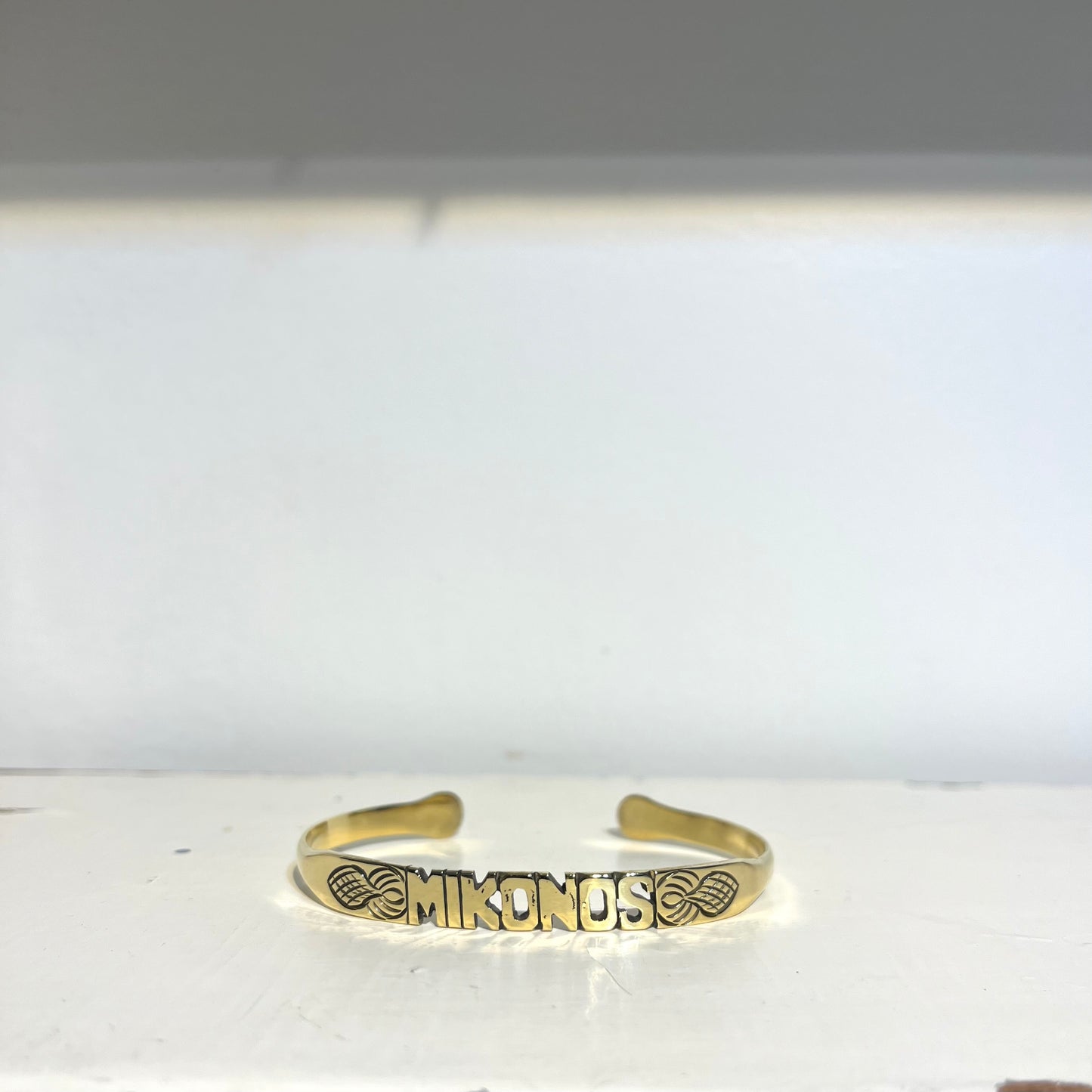 BRACELET EN LAITON GRAVÉ - "VILLE ou PAYS ou QUARTIER"
