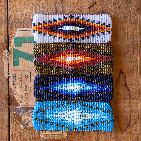 MANCHETTE MIKKI EN PERLES