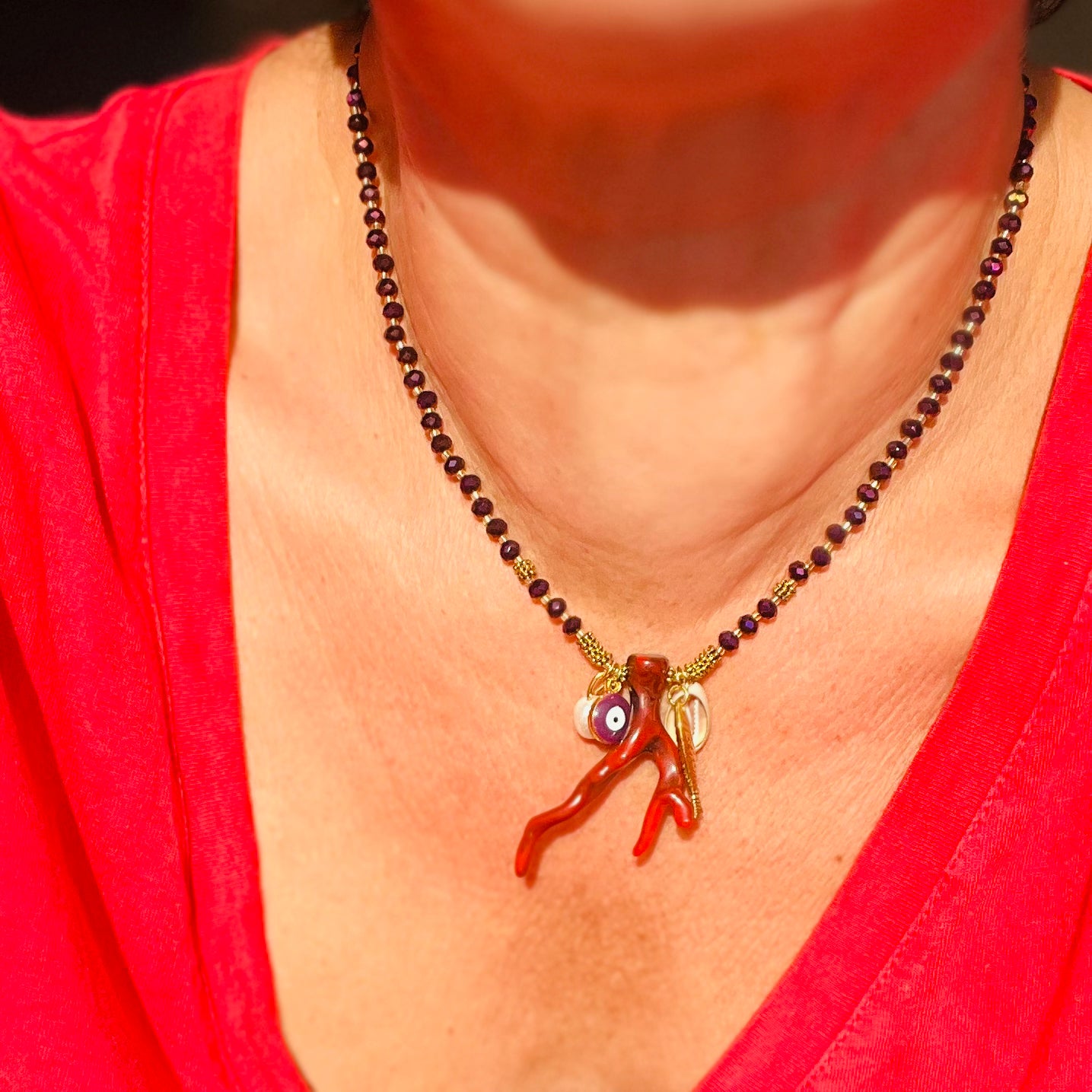 COLLIER PURPLE CORAIL