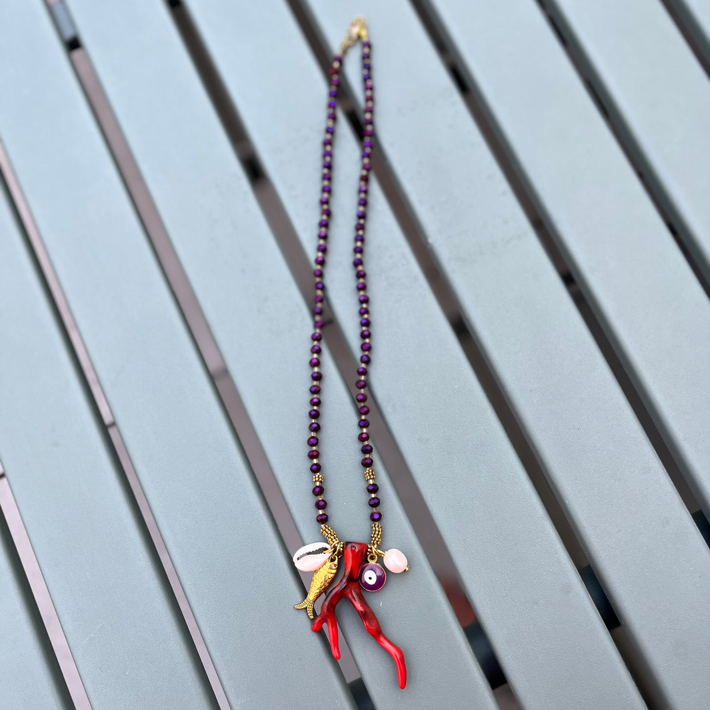 COLLIER PURPLE CORAIL